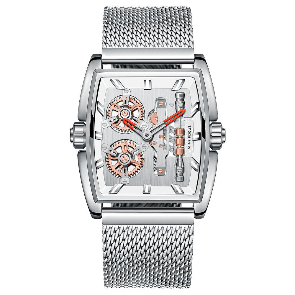 Barrel shell anti-Milan mesh belt men's watch
