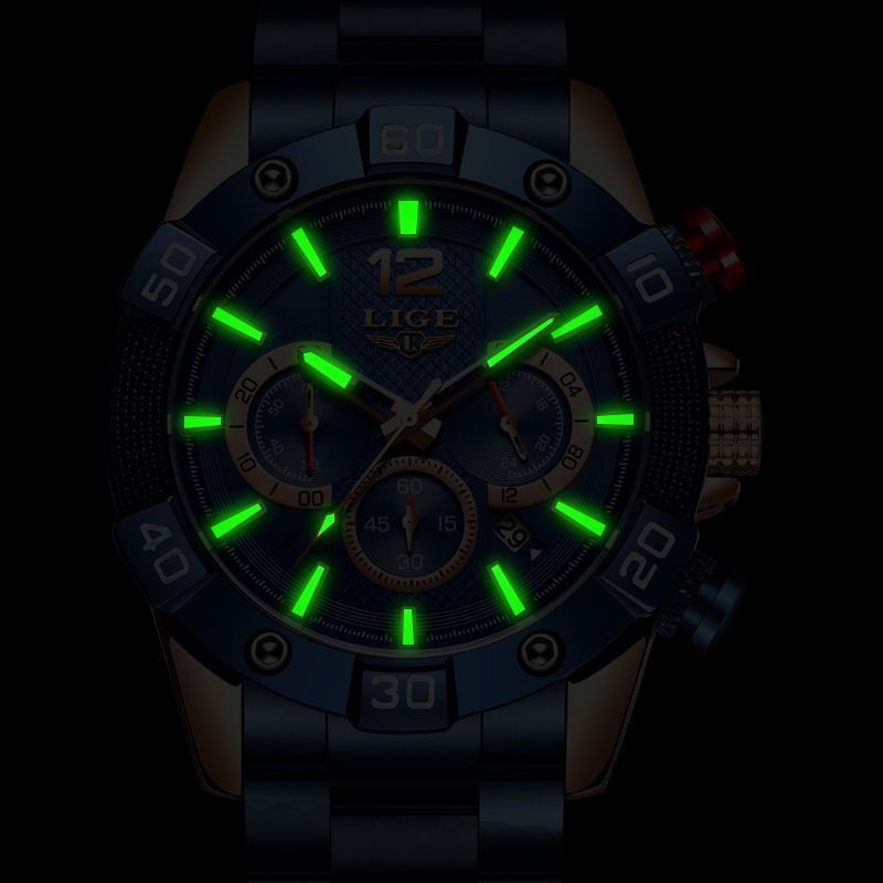 Multifunctional Waterproof Quartz Watch