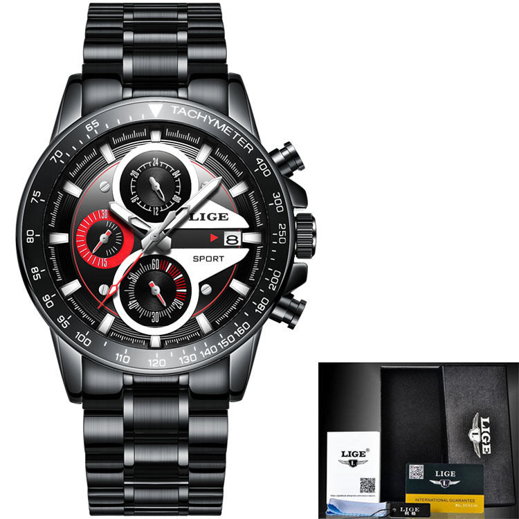 LIGE men's business watch