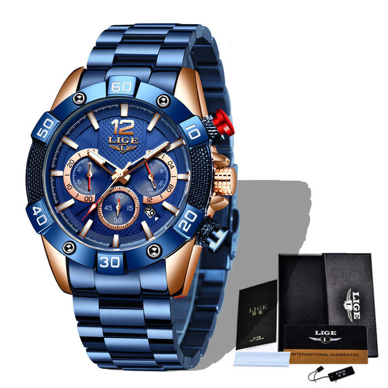 Multifunctional Waterproof Quartz Watch