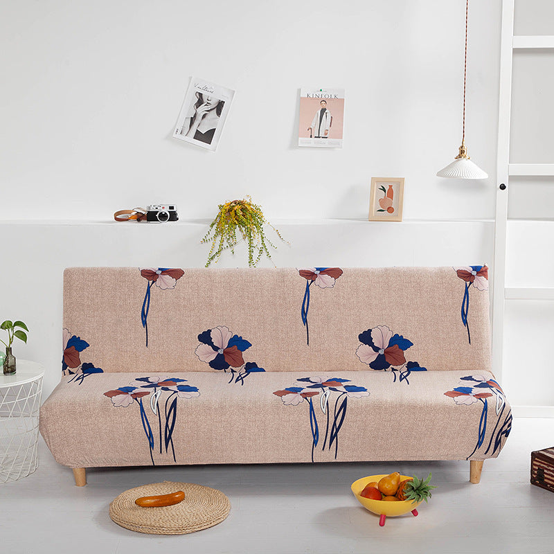 Stretch Folding Sofa Without Armrest Fitted Sheet Bedspread