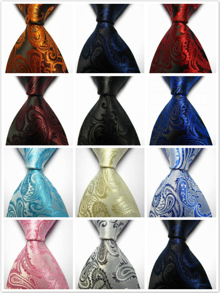 Hot Selling Men's Cashew Flower Tie