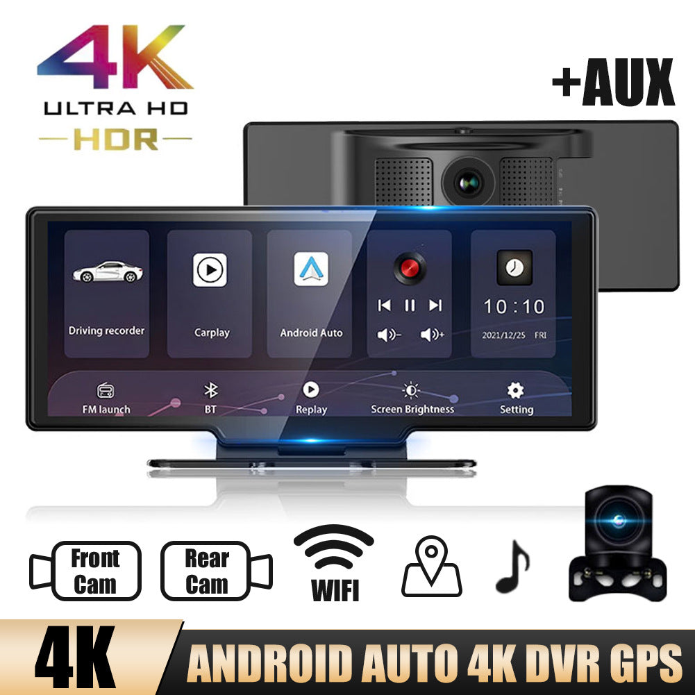 4K High-definition Center Console Bluetooth Driving Recorder