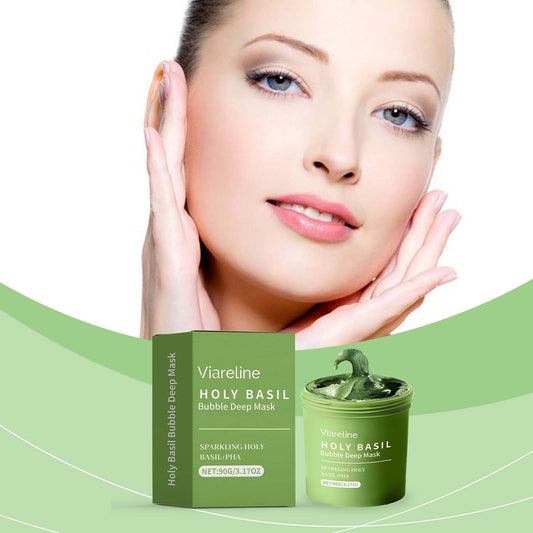 Holy Basil Bubble Deep  Mask Set