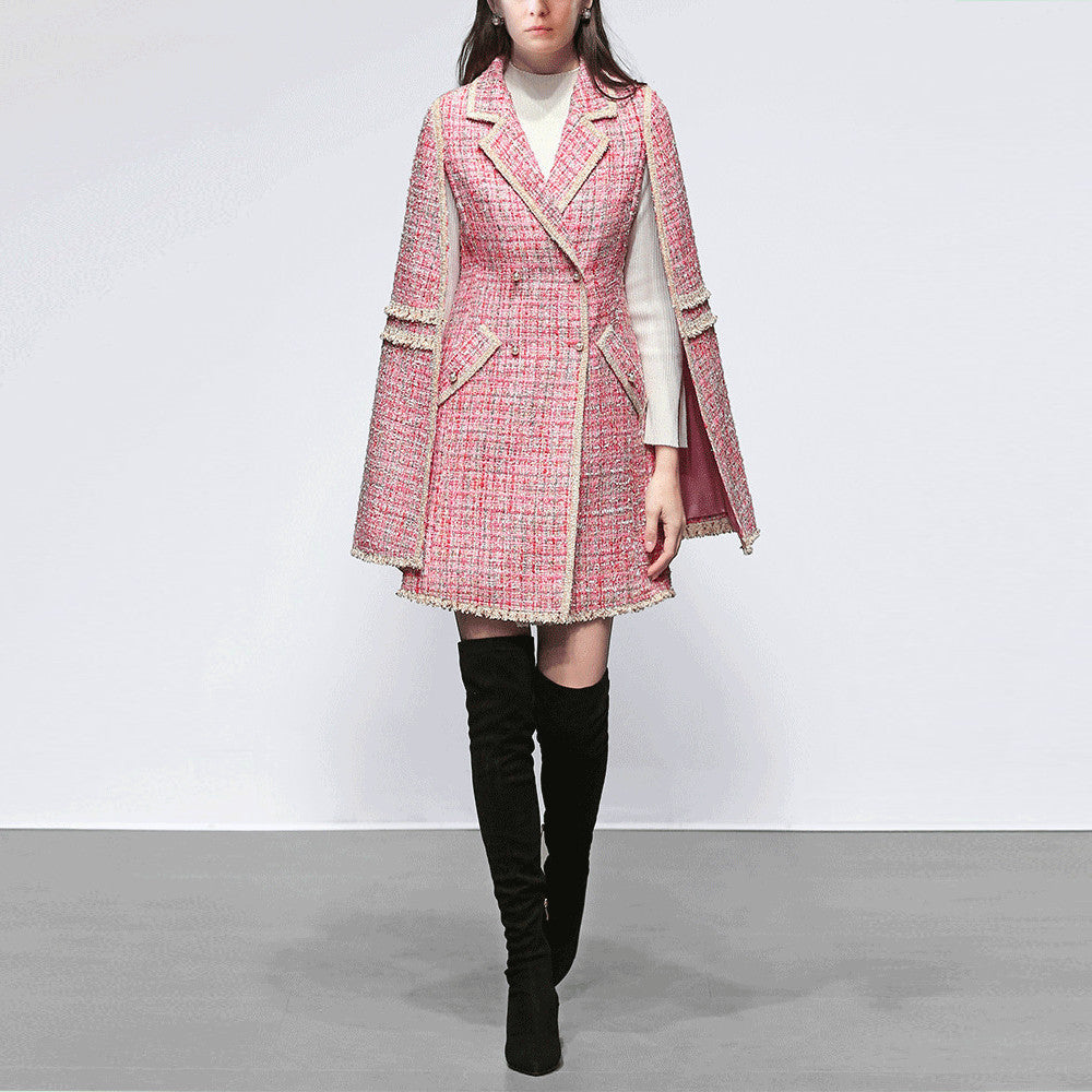 Women's small fragrance coat