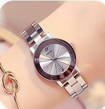 Stainless steel steel quartz watch