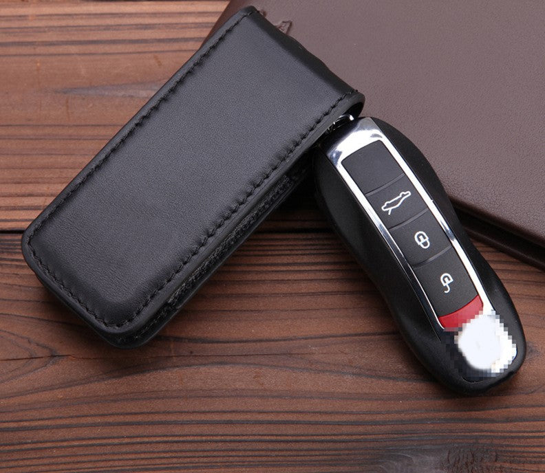 Topx Cowx Leatherx Carx Stylingx Keyx Casex Forx Porschesx Boxsterx Caymanx 911x Panamerax Cayennex Macanx Fashionx Autox Keyx Coverx Accessoriesx