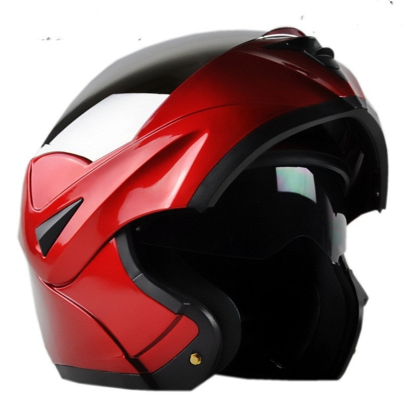 Motorcycle Helmet Dual-Lens Riding Helmet Dual-Use Helmet
