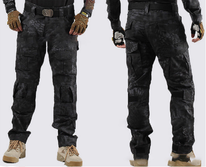 Frog Uniform Camouflage Pants Fire Phoenix Overalls
