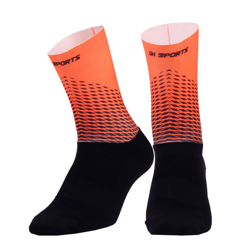 Cycling Socks With Middle Tube