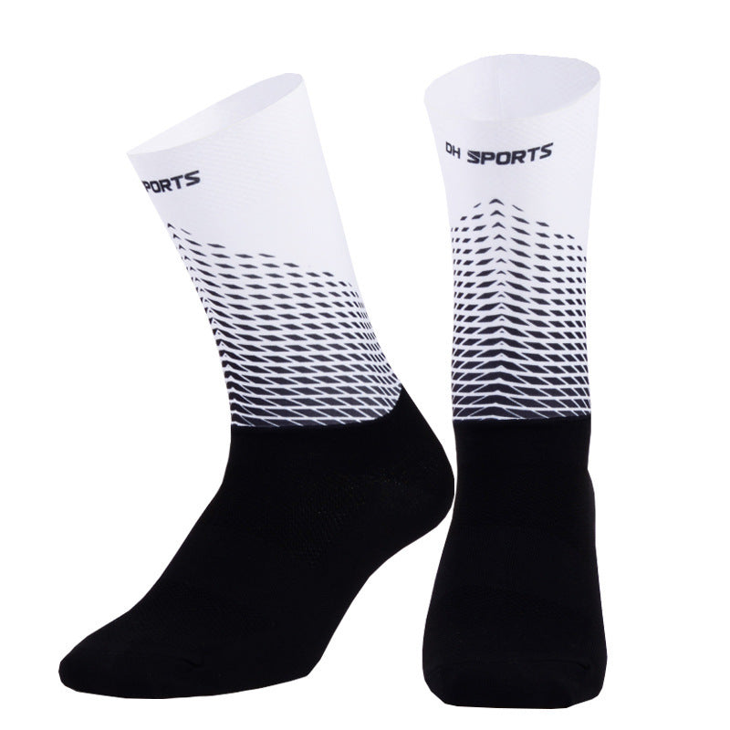 Cycling Socks With Middle Tube