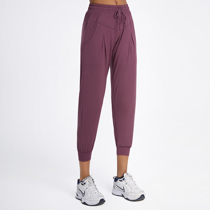 European And American Quick-drying Loose Slimming Sports Pants