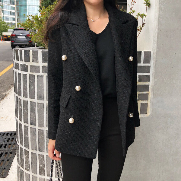 Slim professional suit small fragrance coat