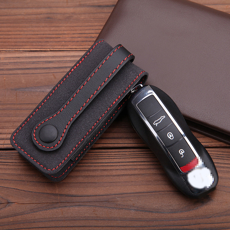 Topx Cowx Leatherx Carx Stylingx Keyx Casex Forx Porschesx Boxsterx Caymanx 911x Panamerax Cayennex Macanx Fashionx Autox Keyx Coverx Accessoriesx