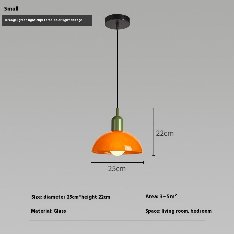 Antique Chandelier Restaurant Simple Modern Bauhaus Creative Glass Retro