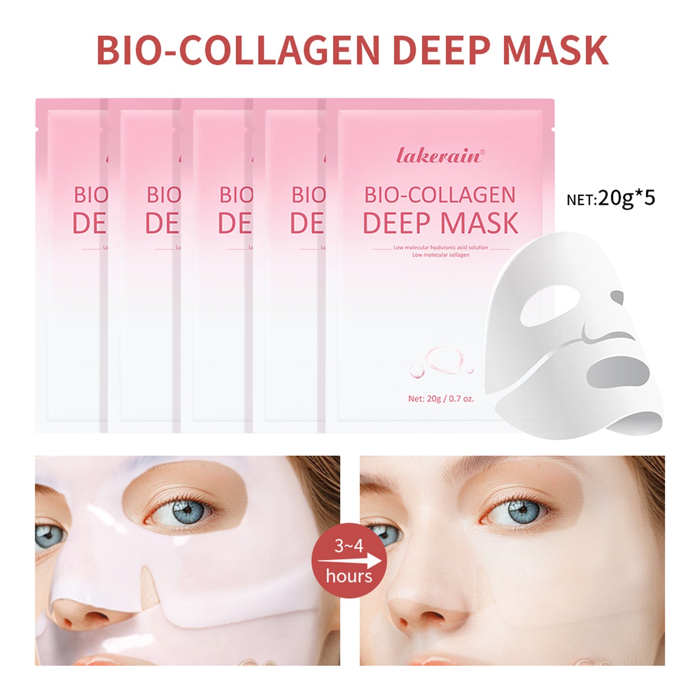 Collagen Evening Wear Nourishing Moisturizing Tearing Mask