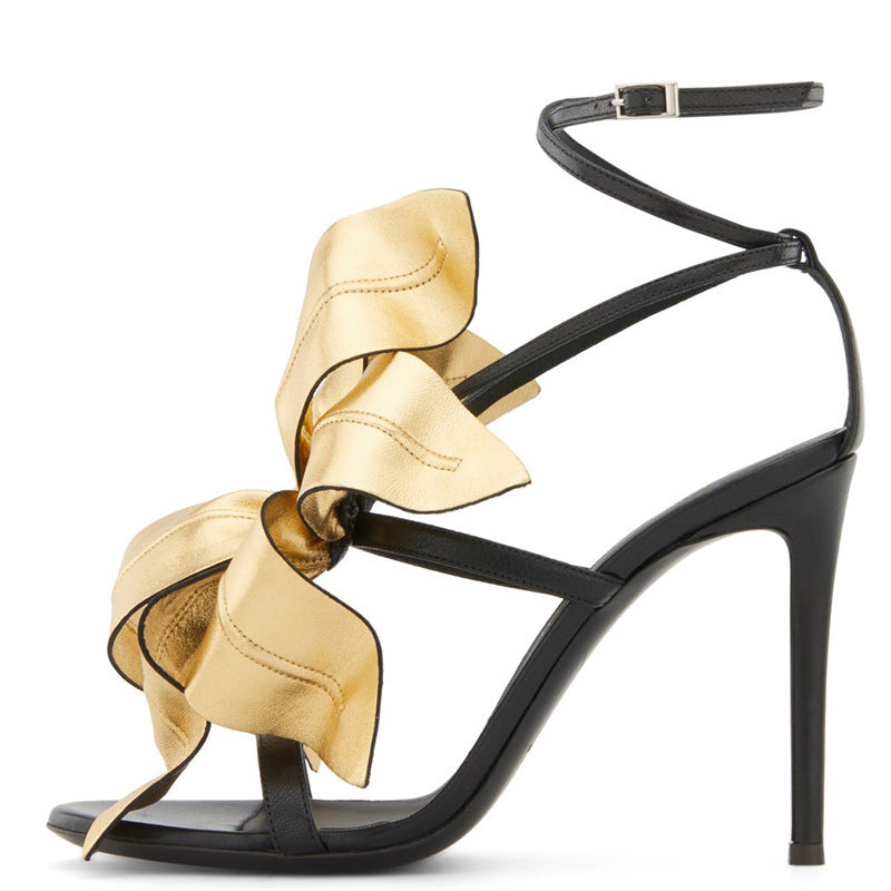 Large Size New Summer Stiletto Heel Fashion Sandals