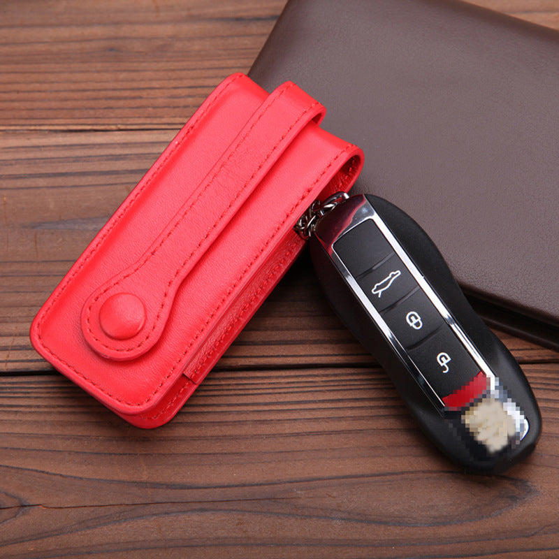 Topx Cowx Leatherx Carx Stylingx Keyx Casex Forx Porschesx Boxsterx Caymanx 911x Panamerax Cayennex Macanx Fashionx Autox Keyx Coverx Accessoriesx