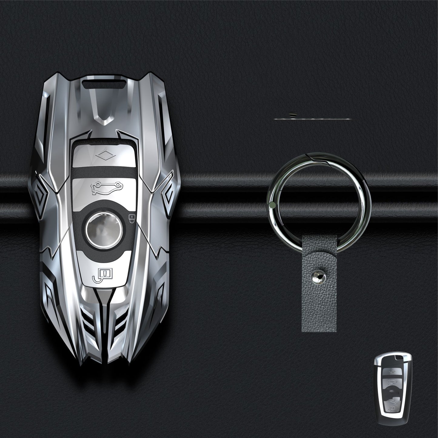 Zinc Alloy Car Remote Key Case Cove