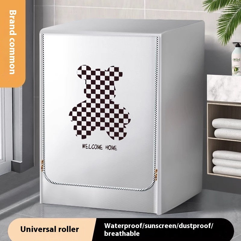 Roller Washing Machine Cover Waterproof Sunscreen Cover Dust Cover UV Protection