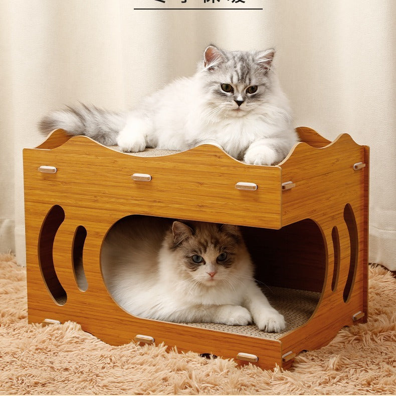 Cat Scratch Board Integrated Wear-resistant Non-chip Vertical Double Layer