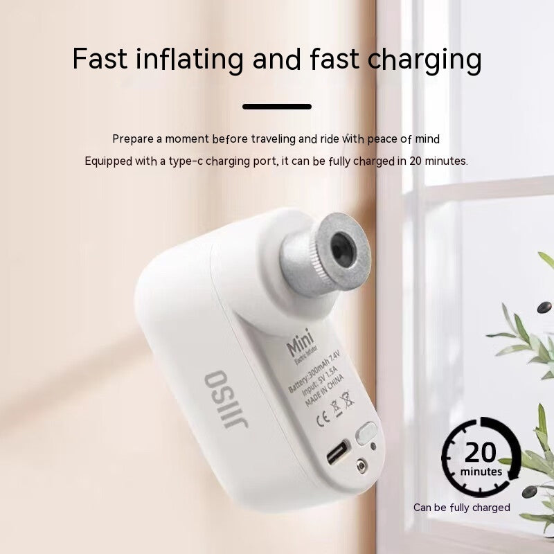 Mini Electric Portable Highway Mountain Bicycle Riding Charging Cylinder