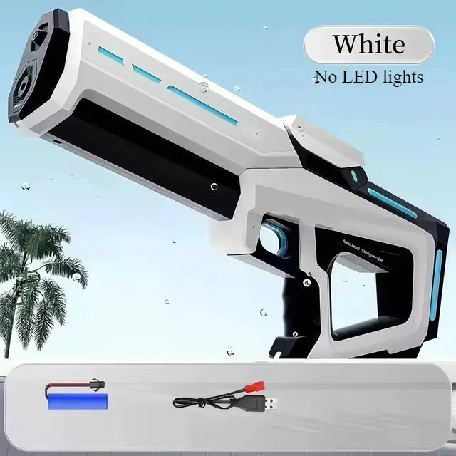 Pulse electric continuous water gun for children, high-pressure and strong waterproof automatic water absorption