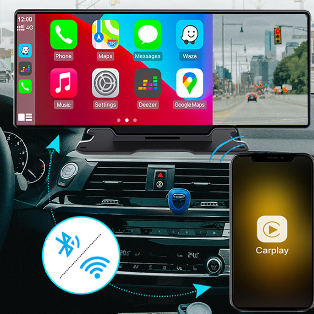 4K High-definition Center Console Bluetooth Driving Recorder