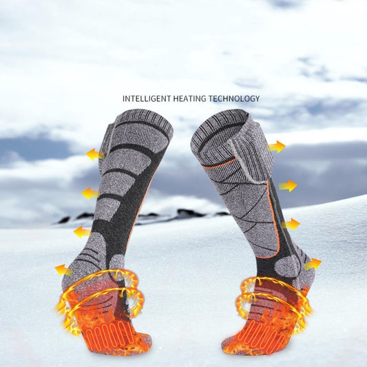 Remote Control Heating Socks Charging Heating Foot Warming Artifact Long Tube