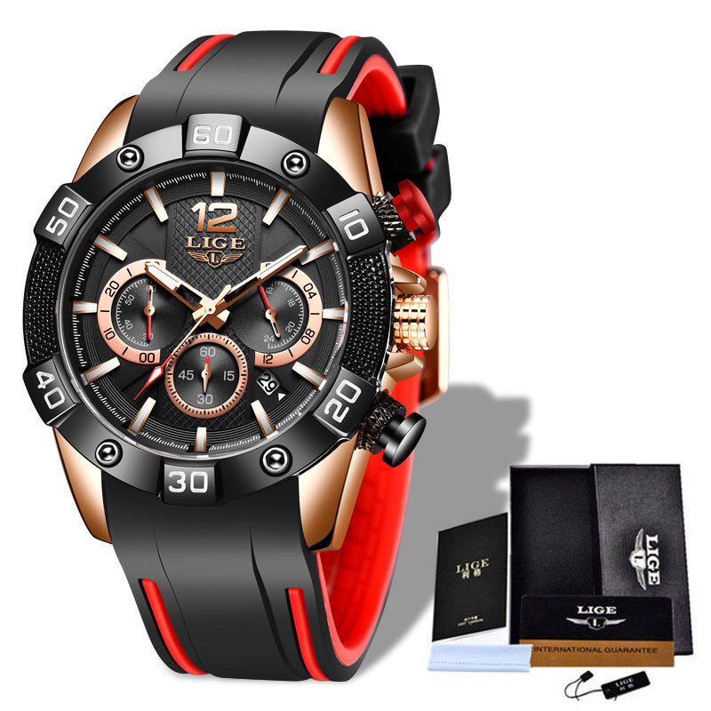 Multifunctional Waterproof Quartz Watch