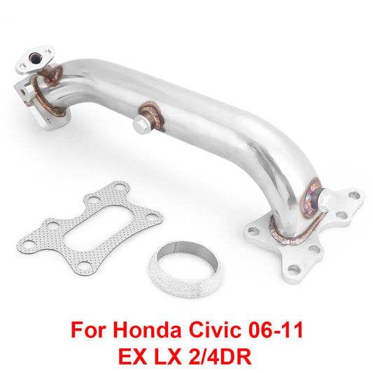 Car Modification Stainless Steel Front Exhaust Pipe