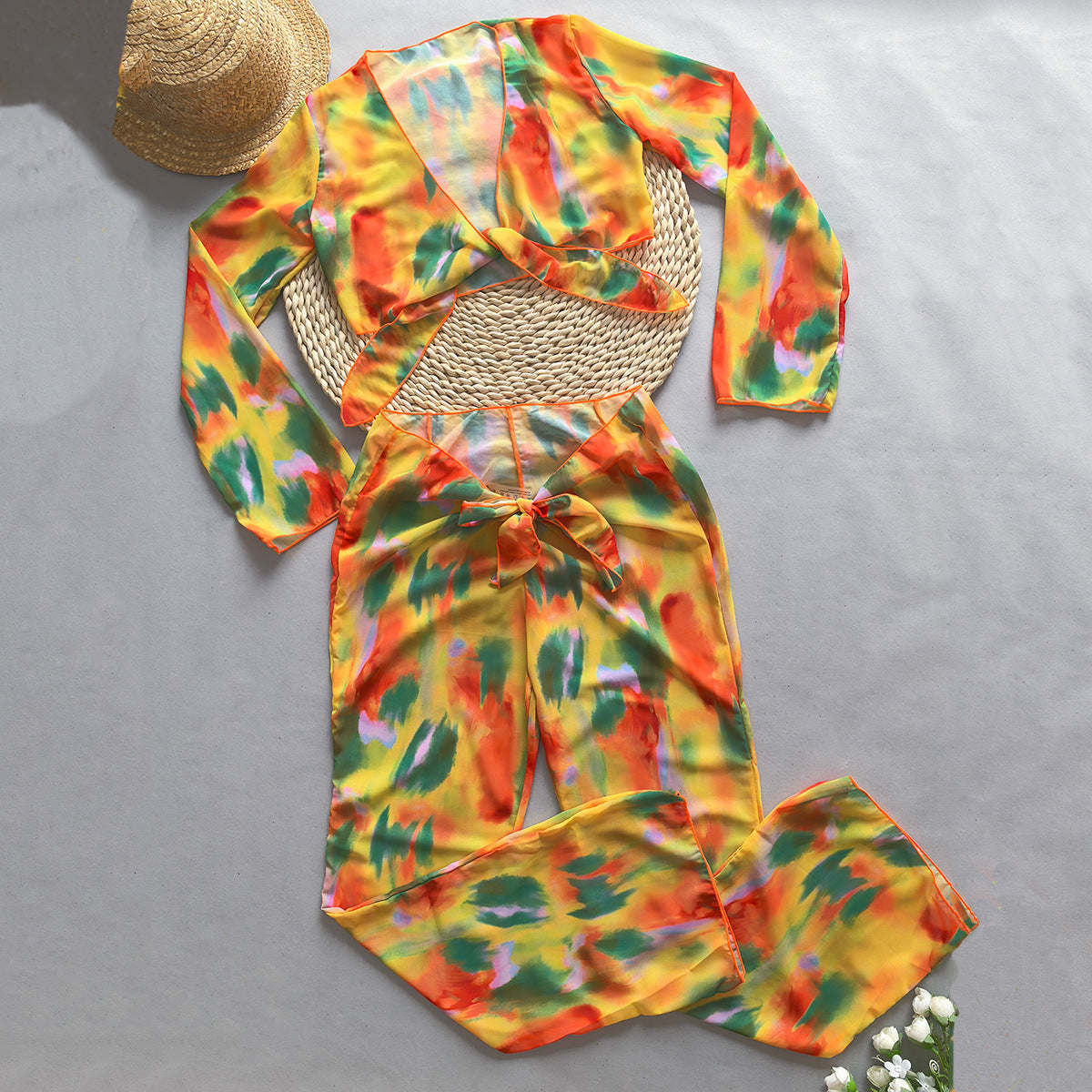 Women's Swimsuit Beachwear Two-piece Set