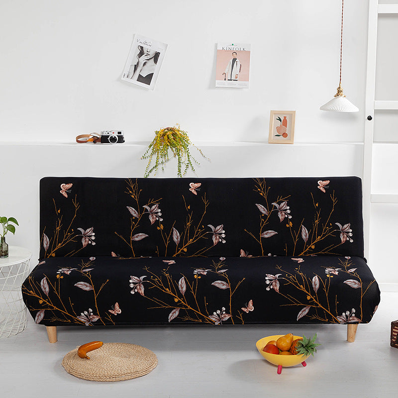 Stretch Folding Sofa Without Armrest Fitted Sheet Bedspread