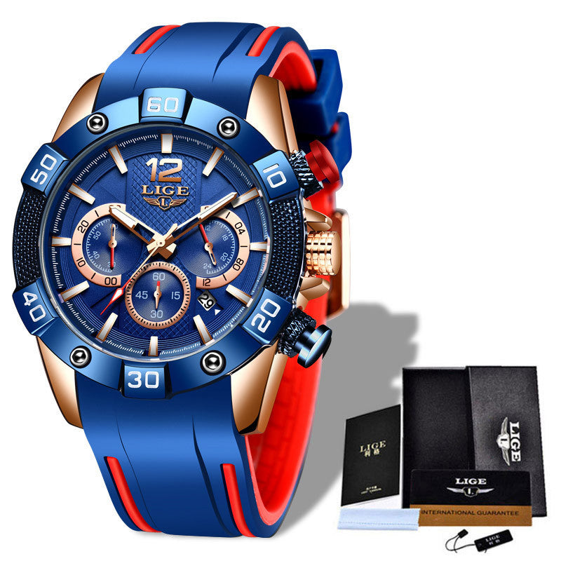 Multifunctional Waterproof Quartz Watch