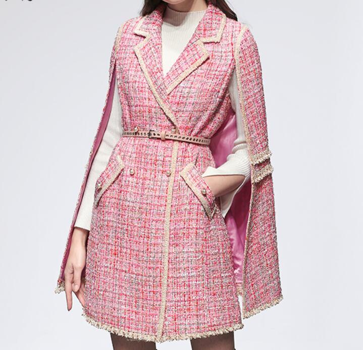 Women's small fragrance coat