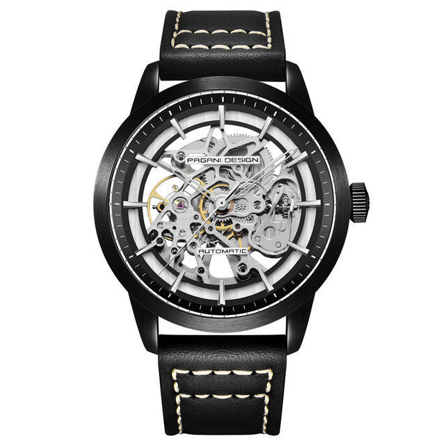 Men's hollow automatic mechanical watch