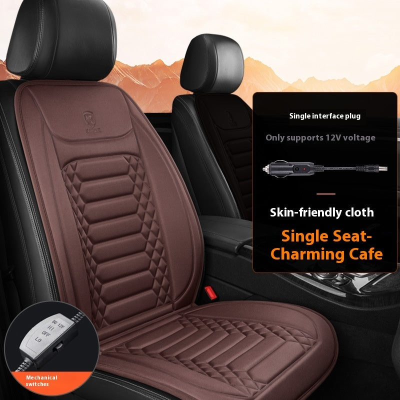 Winter Warm Plush Car Electric Heating Seat