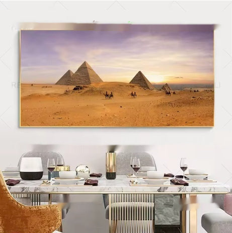 Living Room Decorative Painting Solid Wood Frameless