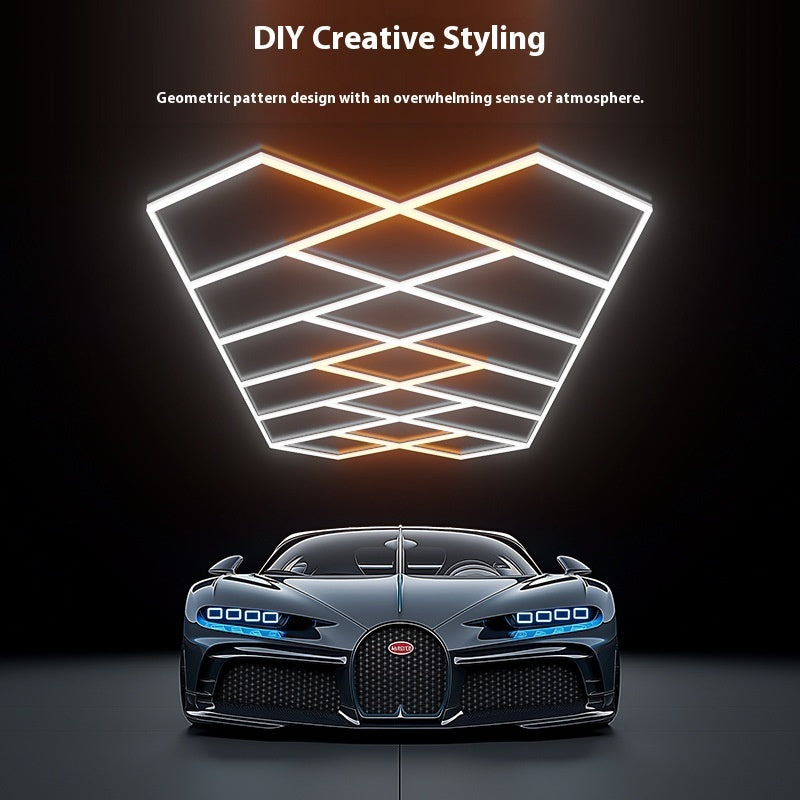 Honeycomb Car Beauty Led Station Light