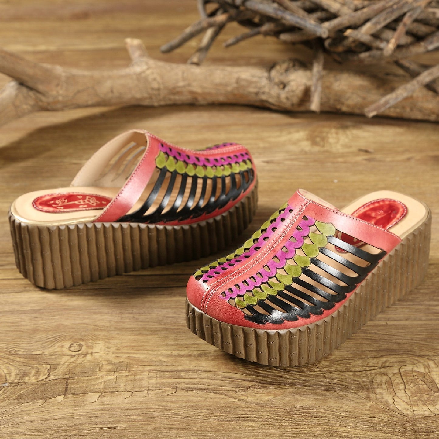 Summer Derma Ethnic Wind Drag Leisure Increase Handmade