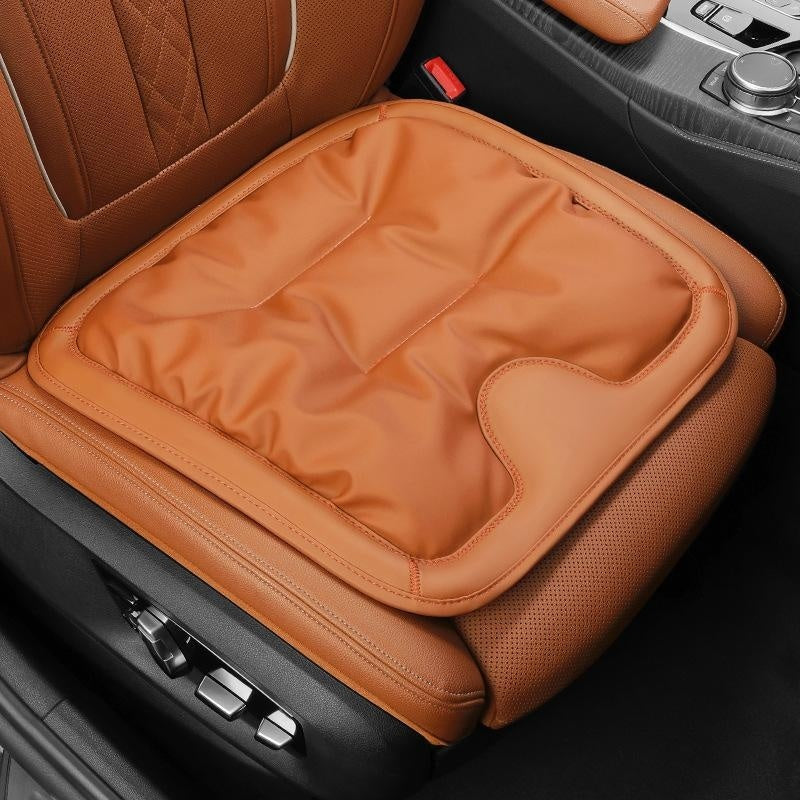 Car Seat Cushion Anti-fouling Leather Winter One-piece Three-piece Set