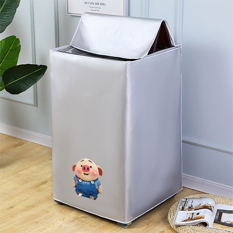 Oxford Cloth Waterproof And Sun Protection Up-open Washing Machine Dirt-proof Cover