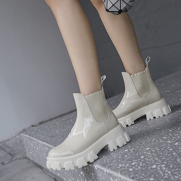Casual Thick-soled Platform Platform Thin Boots