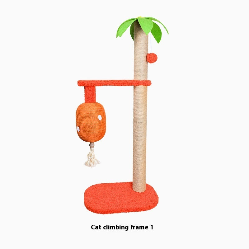 Cat Climbing Frame Grinding Claw Coconut Tree