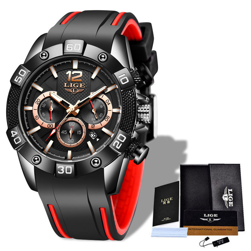 Multifunctional Waterproof Quartz Watch