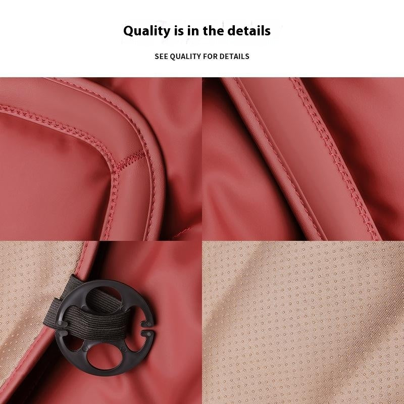 Car Seat Cushion Anti-fouling Leather Winter One-piece Three-piece Set