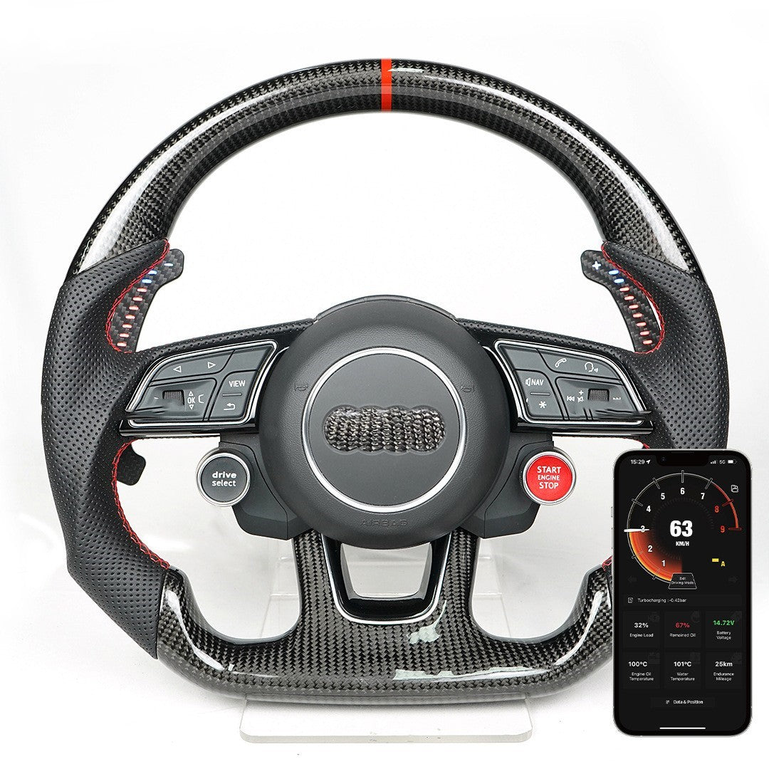 Car Type Carbon Fiber LED Paddle