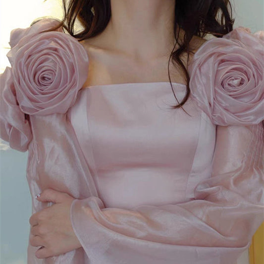 Women's Fashion Flared Sleeve Shirt