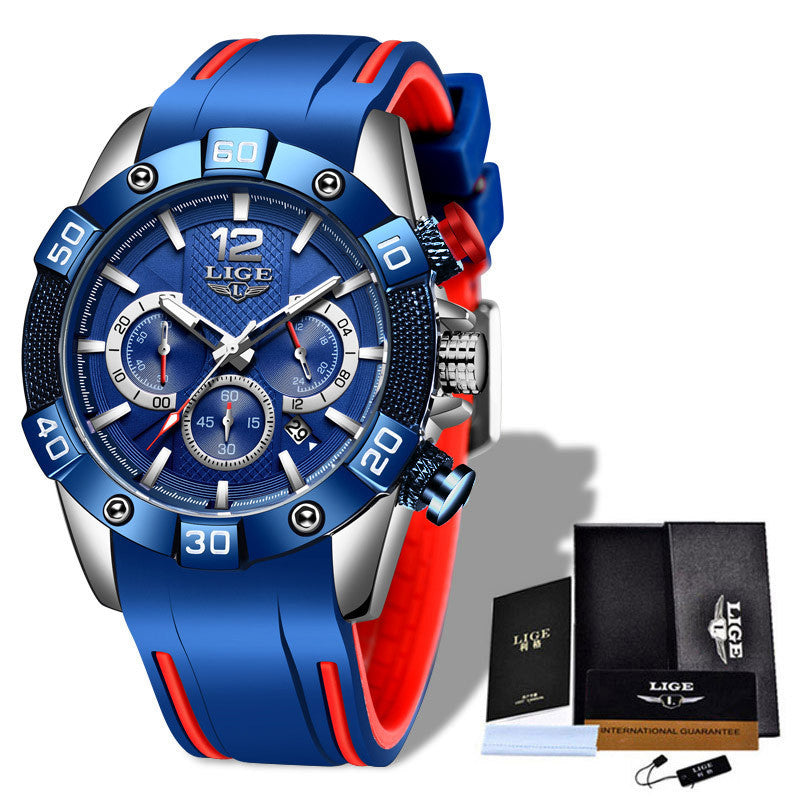 Multifunctional Waterproof Quartz Watch