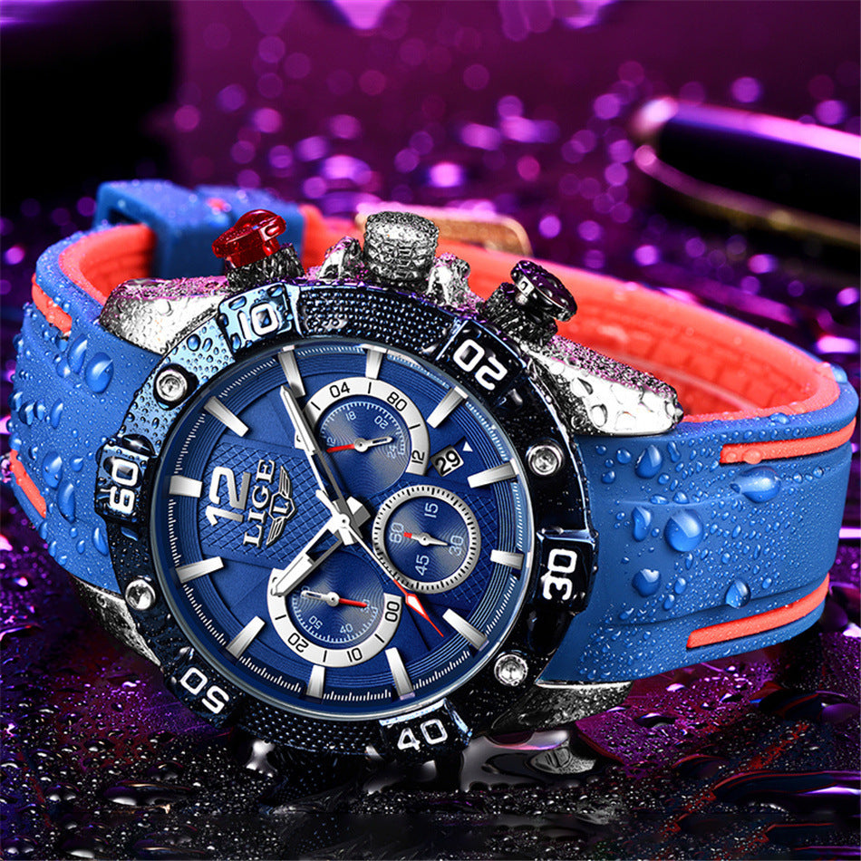 Multifunctional Waterproof Quartz Watch